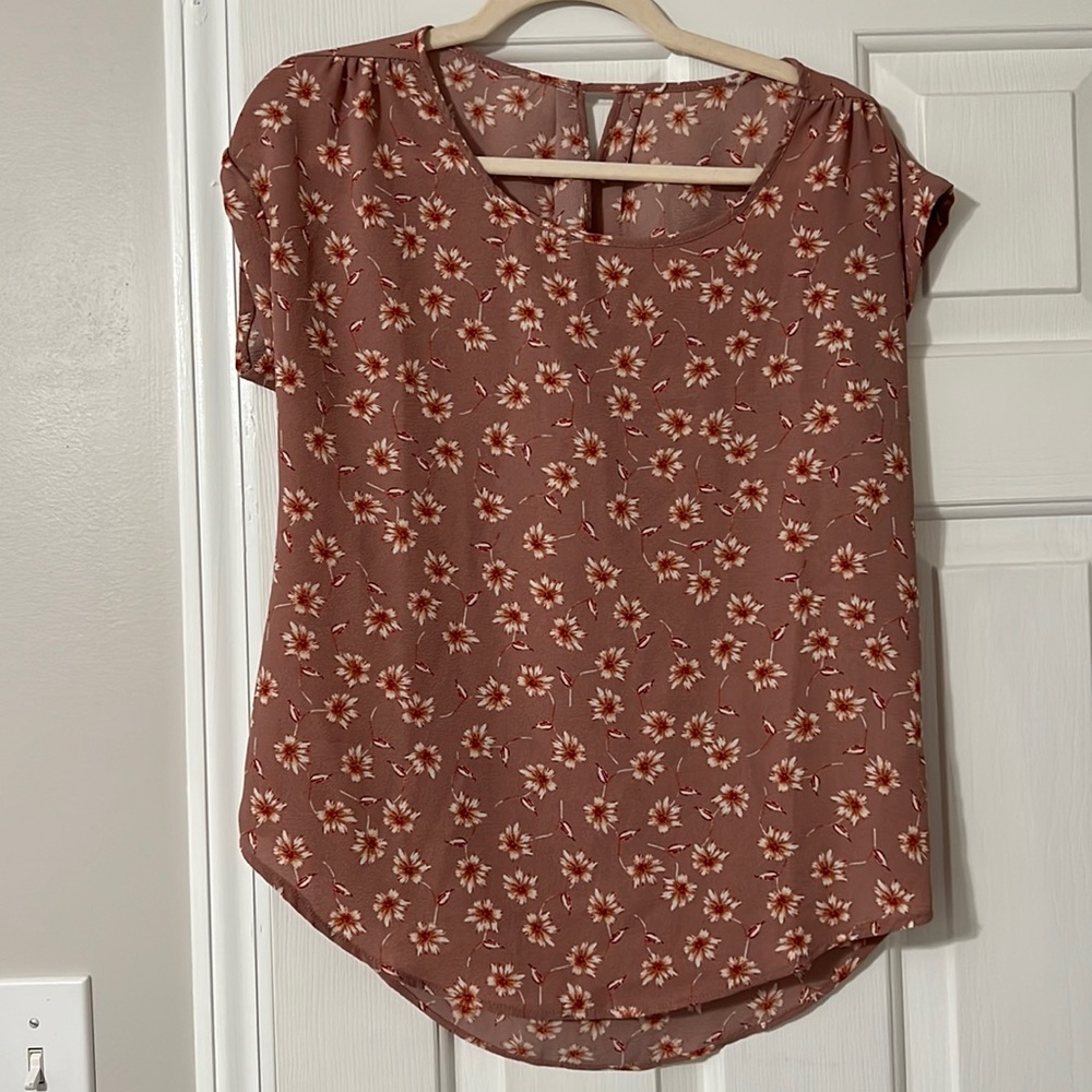 Pink blouse